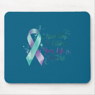 Mousepad Eu Tenho Tempo Para Ouvir Sua Vida S Prevenção de