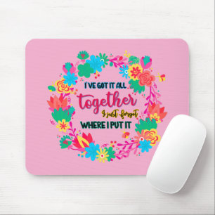 Mousepad Eu tenho tudo junto Eu acabei de esquecer onde col