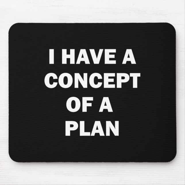 Mousepad Eu Tenho Um Plano De Conceito Debate De Kamala Tru (Frente)