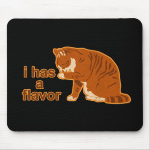 Mousepad Eu tenho um sabor, CAT de LOL