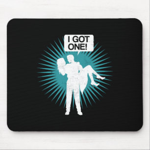 Mousepad Eu Tenho Uma Festa de Solteiro Engraçada Presente