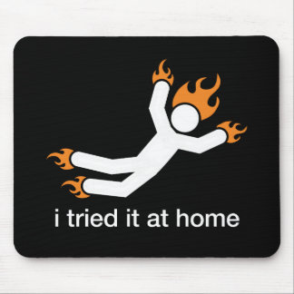 Mousepad eu tentei-o em casa - eu faço todos meus próprios