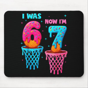 Mousepad Eu tinha 6 anos agora tenho 7 anos engraçado 67 me