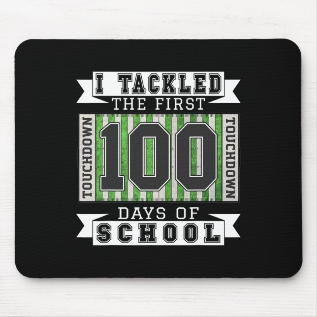 Mousepad Eu Tirei Os Primeiros 100 Dias De Escola - Futebol (Frente)