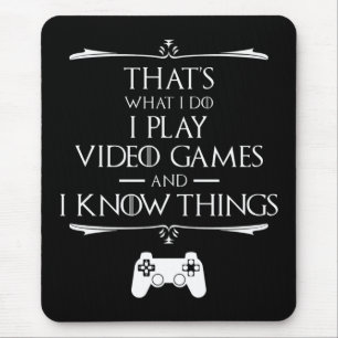 Mousepad Eu Toco Videos games E Sei Coisas