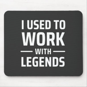 Mousepad Eu Trabalhava Com Legendas