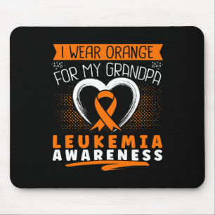 Mousepad Eu Uso Laranja Pelo Meu Avô Conscientização sobre 