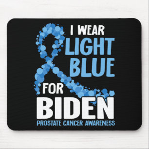 Mousepad Eu Visto Azul Claro Para A Biden Prostate Cancer A
