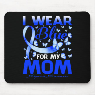 Mousepad Eu Visto Azul Para Minha Mãe Alopecia Saber Mantei