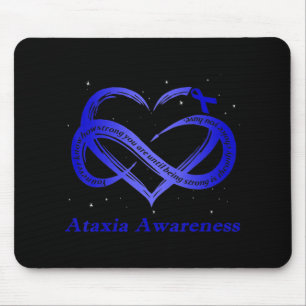 Mousepad Eu Visto Azul Para O Guerreiro Da Consciência Atax