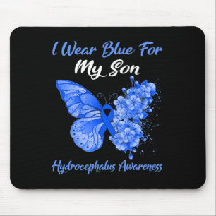 Mousepad Eu Visto Azul Para O Meu Filho Hidrocefalia Consci