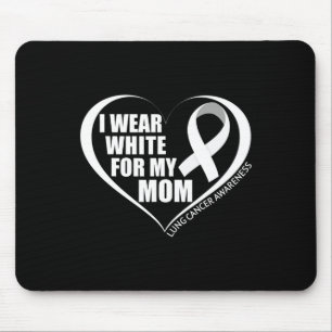 Mousepad Eu Visto Branco Para A Minha Mãe, Mês De Consciênc