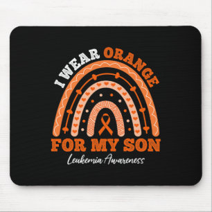 Mousepad Eu Visto Fita Laranja Para A Sensibilização Do Fil