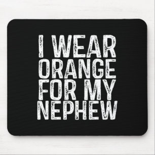 Mousepad Eu Visto Laranja Para A Consciência Da Leucemia Do