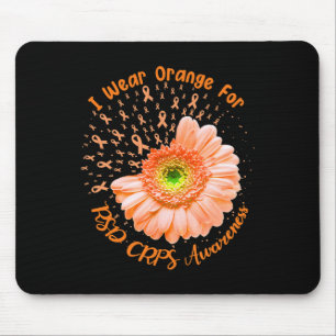 Mousepad Eu Visto Laranja Para A Luta Contra A Consciência