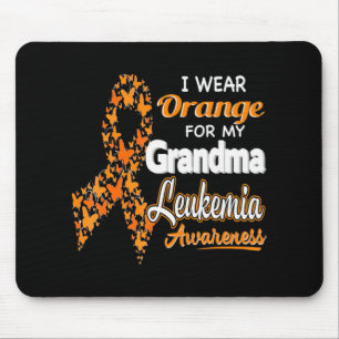 Mousepad Eu visto laranja para a minha avó, consciência de