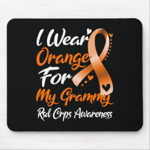 Mousepad Eu Visto Laranja Para A Minha Consciência De Voz 1