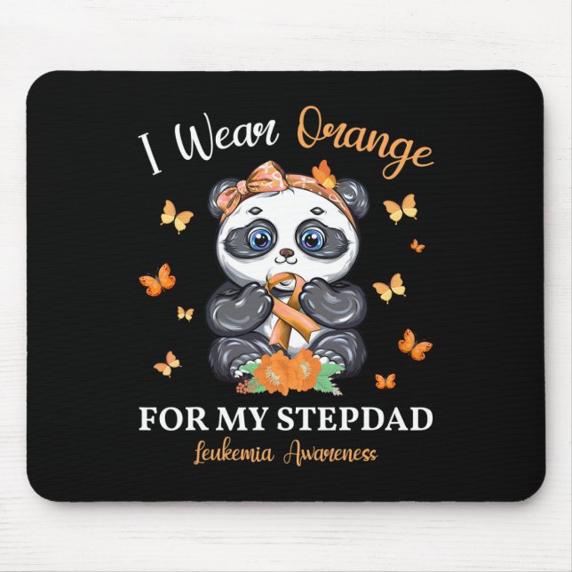 Mousepad Eu Visto Laranja Para Minha Consciência Da Leucemi (Frente)