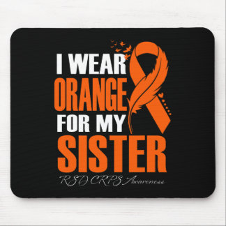 Mousepad Eu Visto Laranja Para Minha Irmã Rsd Crps Sensiben