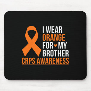 Mousepad Eu Visto Laranja Para O Meu Irmão Rsd Crps Consciê