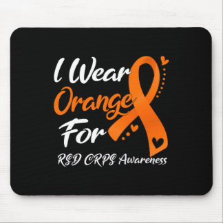 Mousepad Eu Visto Laranja Para Sensibilização Do Rsd Crps 1
