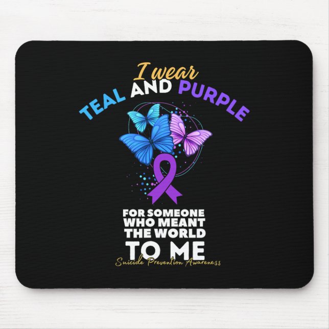 Mousepad Eu Visto Para Alguém Que Queira Dizer Saúde Mental (Frente)