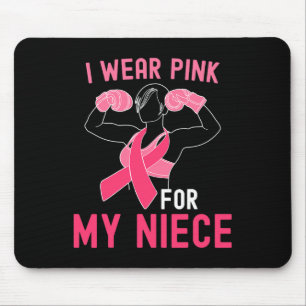 Mousepad Eu Visto Rosa Para A Minha sobrinha - Apoio O Canc