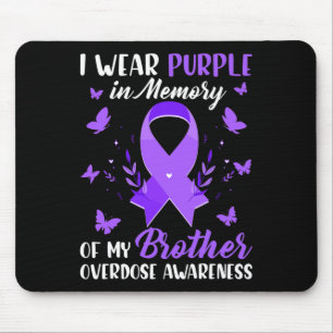 Mousepad Eu Visto Roxo Na Memória Para Minha Sobredosagem I