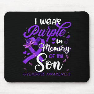Mousepad Eu Visto Roxo Na Memória Para O Meu Filho Sobredos