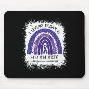 Mousepad Eu Visto Roxo para a consciência da minha mãe Heim