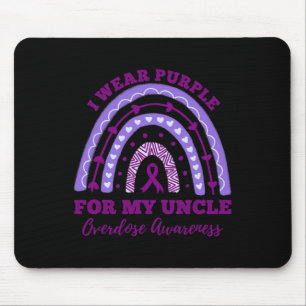 Mousepad Eu Visto Roxo Para Meu Tio Sobredosar A Chuva
