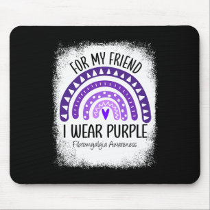 Mousepad Eu Visto Roxo Para Minha Amiga Conhecimento Por Fi