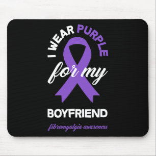 Mousepad Eu Visto Roxo Para Minha Fibromialgia Namorado Awa