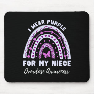 Mousepad Eu Visto Roxo Para Minha Sobredosagem Sobredosagem