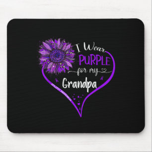 Mousepad Eu Visto Roxo Para O Meu Avô Sensibilização Epilep