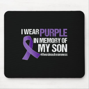 Mousepad Eu Visto Roxo Para O Meu Filho Sensibilizar Para A