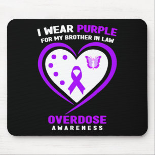 Mousepad Eu Visto Roxo Para O Meu Irmão Conhecer A Sobredos