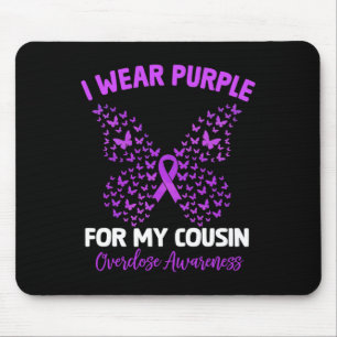 Mousepad Eu Visto Roxo Para O Meu Primo Sensibilizar Rai