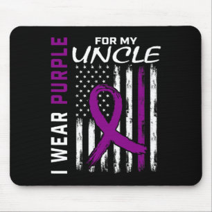 Mousepad Eu Visto Roxo Para O Meu Tio Epilepsia Sensibiliza