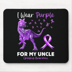 Mousepad Eu Visto Roxo Para O Meu Tio Epilepsy Sensibence D