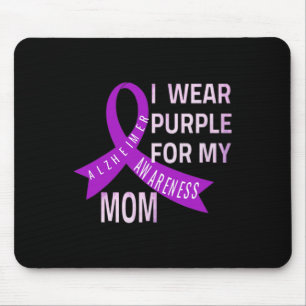 Mousepad Eu Visto Roxo pela Doença de Heimerheimer da minha