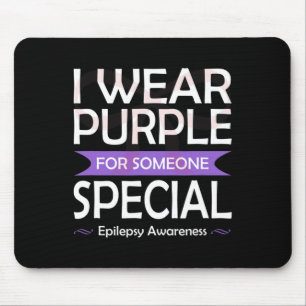 Mousepad Eu Visto Roxo Por Alguém Especial Epilepsia Awaren