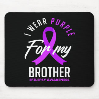 Mousepad Eu Visto Roxo Por Minha Consciência Da Epilepsia I