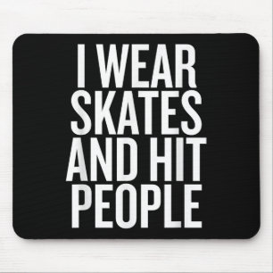 Mousepad Eu Visto Skates E Acertei A Citação Engraçada Do P