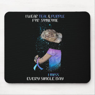 Mousepad Eu Visto Teto E Roxo Para Alguém Que Eu Sinto Falt