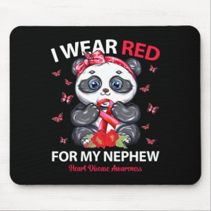 Mousepad Eu Visto Vermelho Para Minha Consciência Da Doença