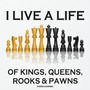 Mousepad Eu Vivo Uma Vida De Reis, Rainhas, Livros E Pawns