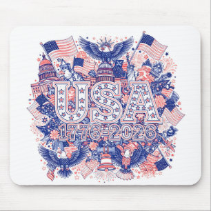 MOUSEPAD EUA 1776-2026