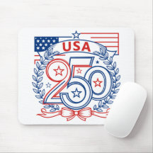 EUA 250 Design de Emblema de Aniversário Patriótic
