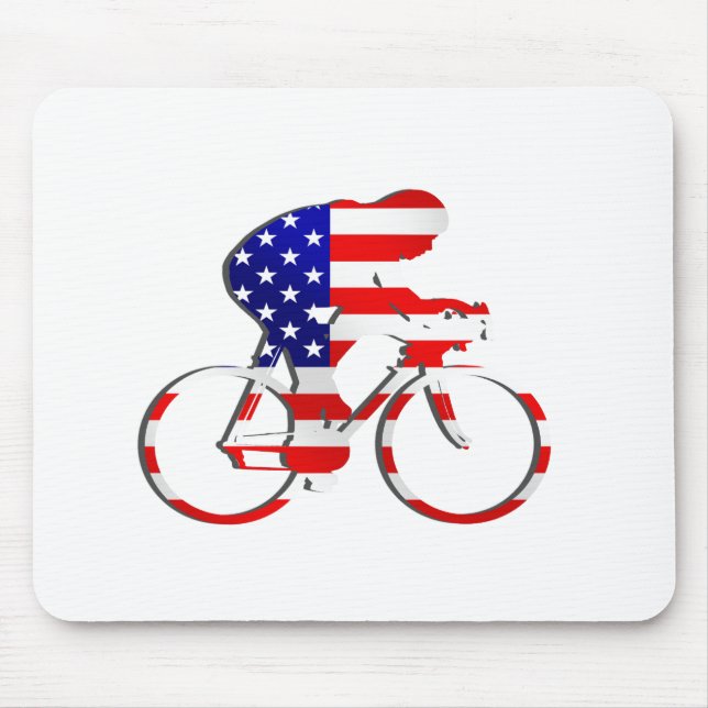 Mousepad EUA americanos que dão um ciclo a engrenagem da (Frente)